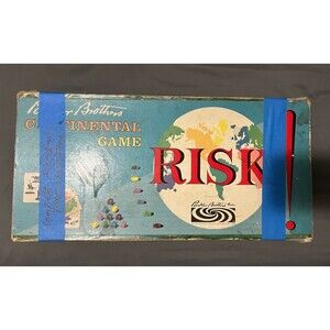 VINTAGE Complete Risk Parker Brothers Board Game 1959